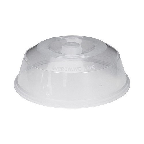 TAPA MICROONDAS TRANSPARENTE 27X5CMS